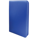 Ultra PRO Vivid 9-Pocket Zippered Binder: Blue - TCG Omega