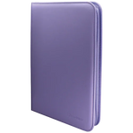 Ultra PRO Vivid 9-Pocket Zippered Binder: Purple - TCG Omega