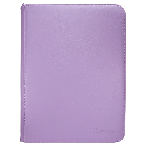 Ultra PRO Vivid 9-Pocket Zippered Binder: Purple - TCG Omega