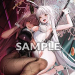 "Goddess of Victory: Nikke" Bunny X 777 Noir & Blanc Playmat