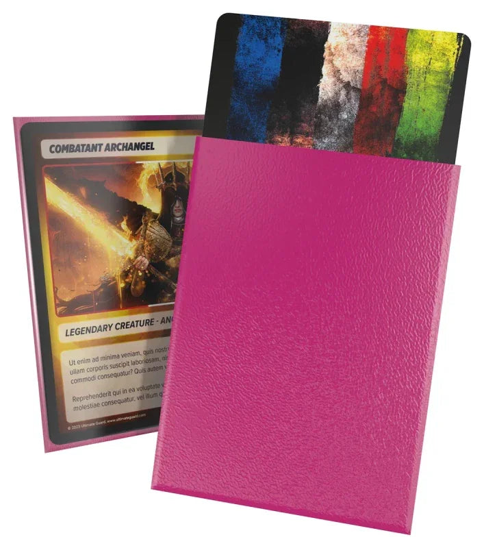 Cortex Sleeves Standard Size - Matte Pink (100ct.)