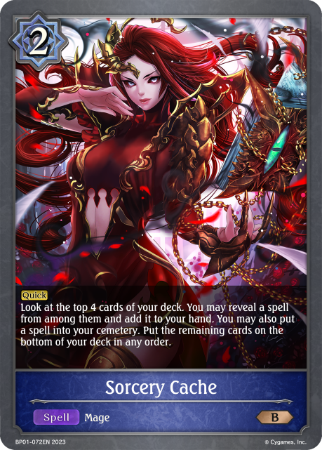 Sorcery Cache (BP01-072EN)