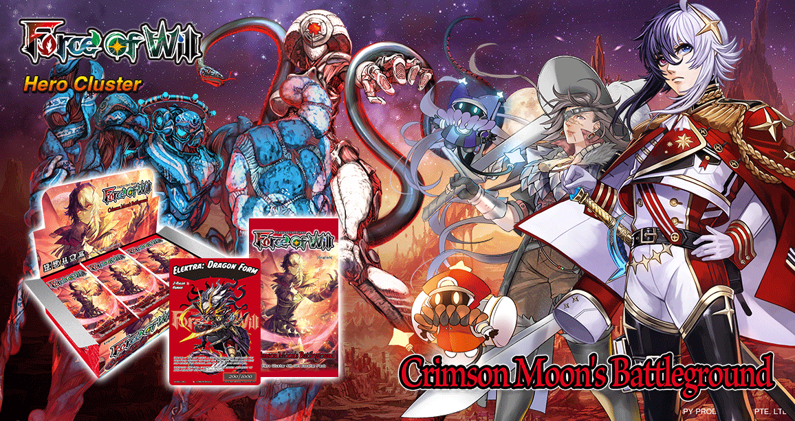 Force of Will: Crimson Moon&#39;s Battleground Booster Box