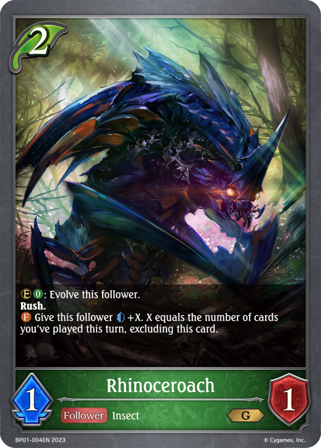 Rhinoceroach (BP01-004EN)
