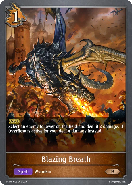 Blazing Breath (BP01-098EN)