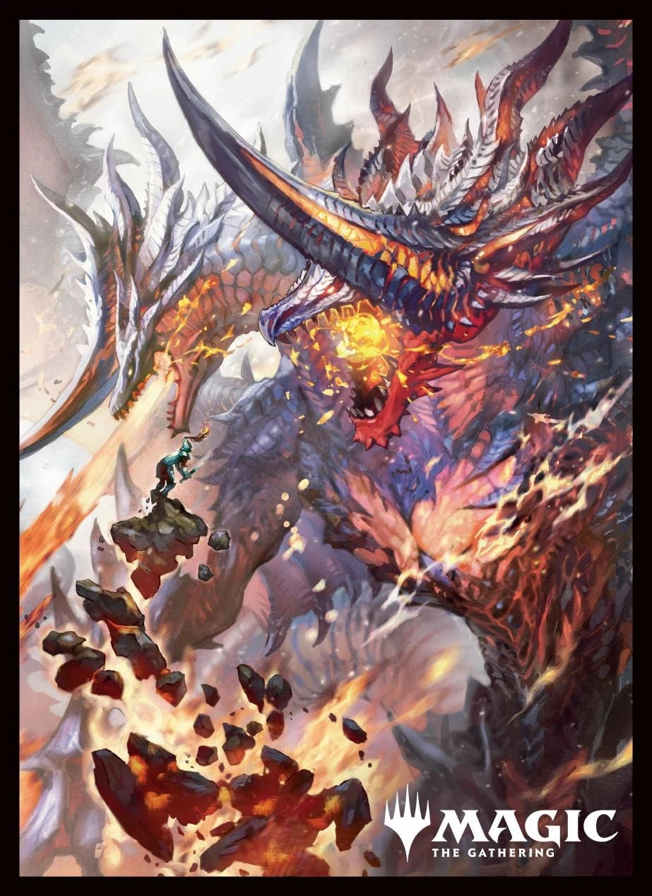 card sleeve art Magic: The Gathering Players Card Sleeve Foundations Twinflame Tyrant MTGS-321