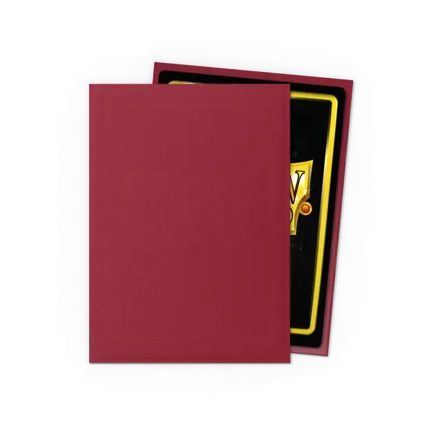 Blood Red (100) Dragon Shield Standard Matte Sleeves