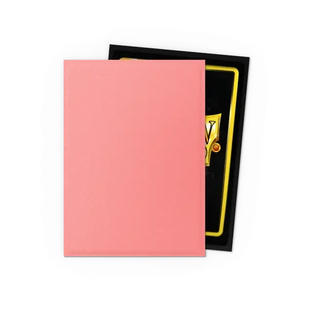 Peach (100) Dragon Shield Standard Dual Matte Sleeves