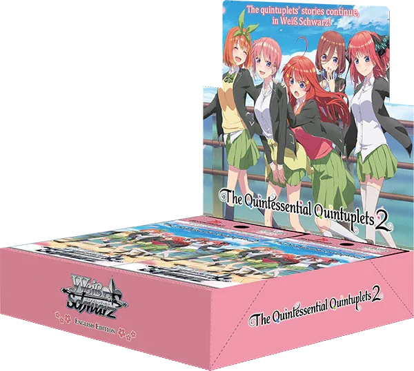 Weiss Schwarz Booster Box: The Quintessential Quintuplets 2 - TCG Omega