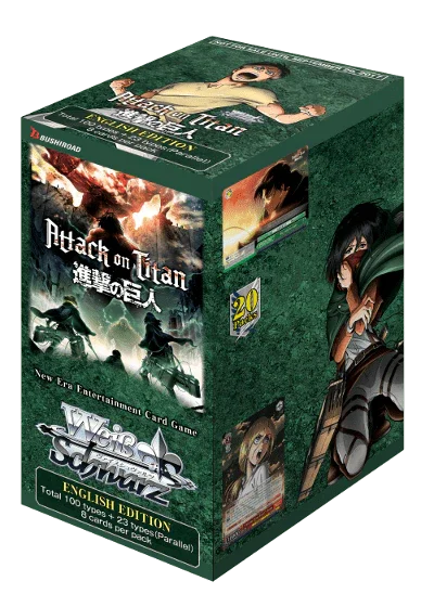Weiss Schwarz Booster Box: Attack on Titan Vol.2 - TCG Omega