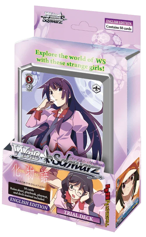 Weiss Schwarz Trial Deck: BAKEMONOGATARI - TCG Omega