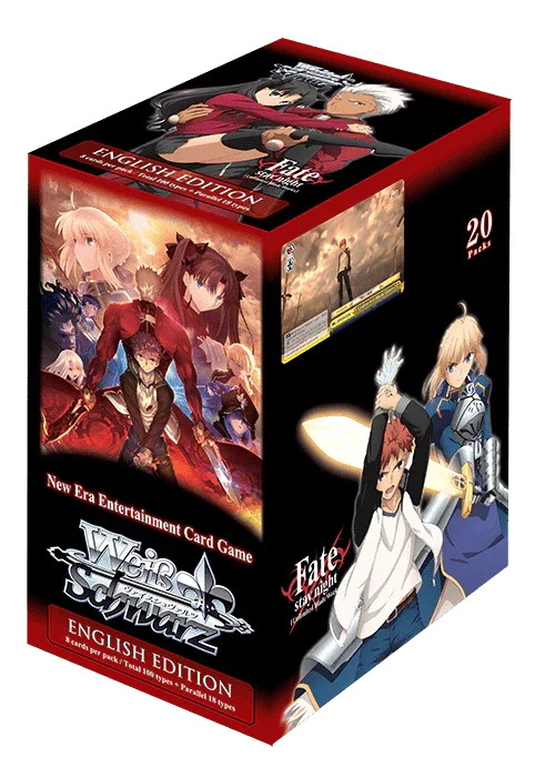Weiss Schwarz Booster Box: Fate/stay night -Unlimited Blade Works- Vol.Ⅱ - TCG Omega