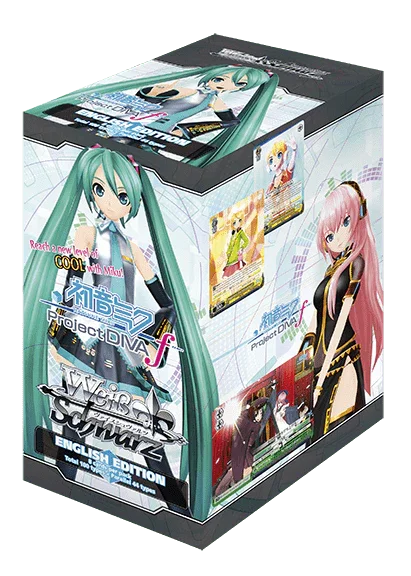 Weiss Schwarz Booster Box: Hatsune Miku -Project DIVA- ƒ - TCG Omega