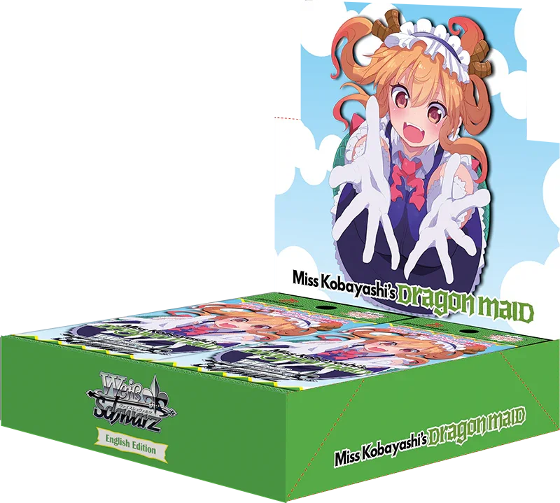 Weiss Schwarz Booster Box: Miss Kobayashi’s Dragon Maid - TCG Omega