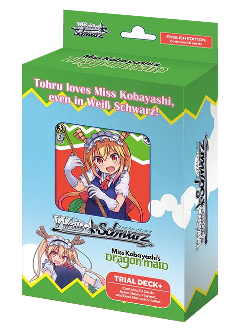 Weiss Schwarz Trial Deck: Miss Kobayashi’s Dragon Maid - TCG Omega