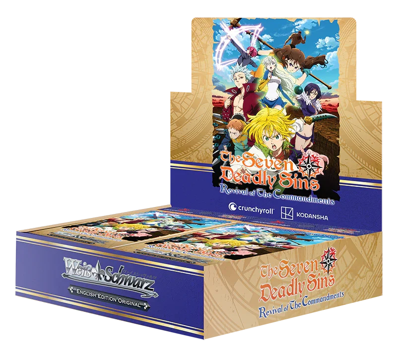 Weiss Schwarz Booster Box: The Seven Deadly Sins: Revival of The Commandments - TCG Omega