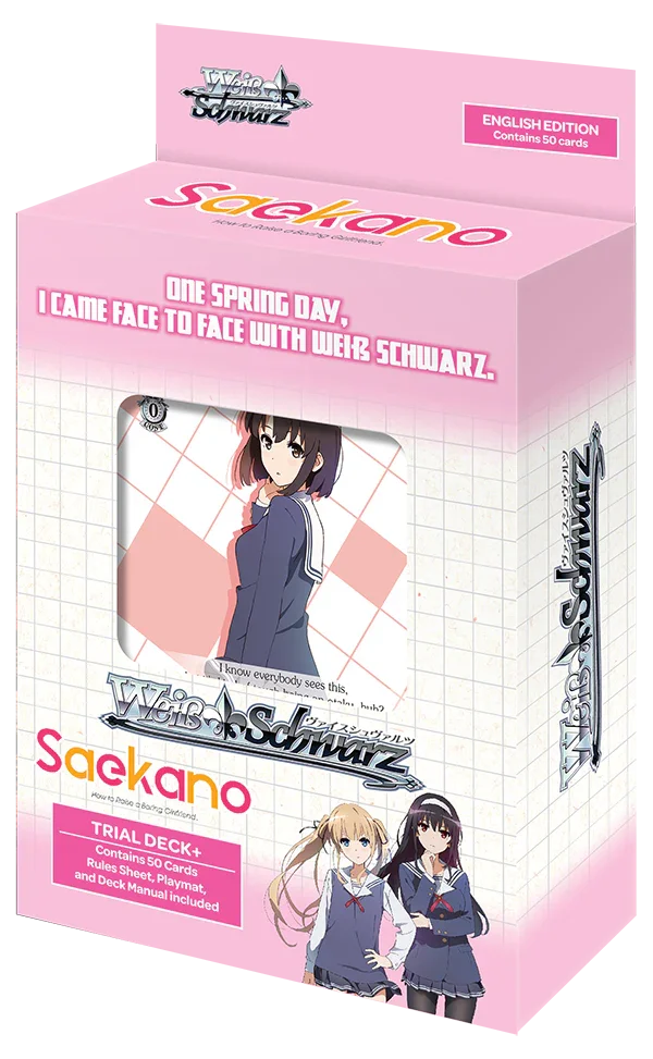 Weiss Schwarz Trial Deck: Saekano: How to Raise a Boring Girlfriend - TCG Omega