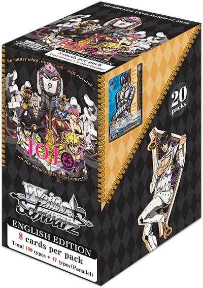 Weiss Schwarz Booster Box: JoJo’s Bizarre Adventure: Golden Wind - TCG Omega