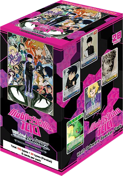 Weiss Schwarz Booster Box: Mob Psycho 100 - TCG Omega