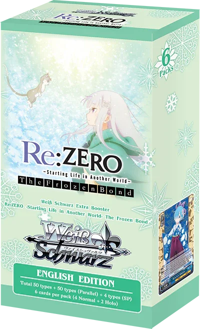 Weiss Schwarz EXTRA Booster Box: ReZero The Frozen Bond - TCG Omega