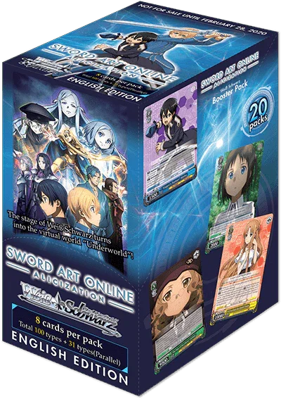 Weiss Schwarz Booster Box: Sword Art Online -Alicization- - TCG Omega
