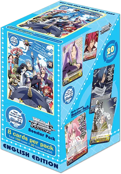 Weiss Schwarz Booster Box: That Time I Got Reincarnated as a Slime - TCG Omega