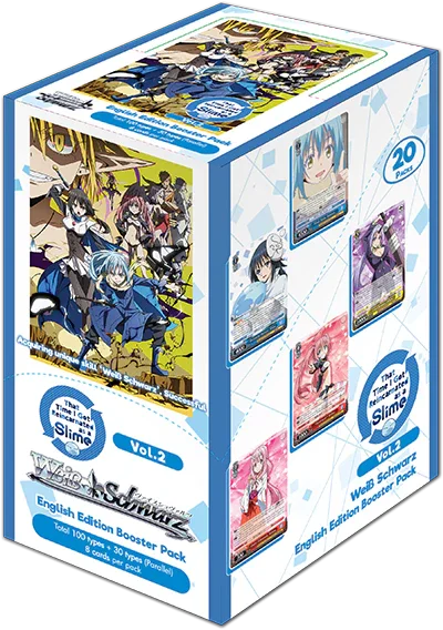 Weiss Schwarz Booster Box: That Time I Got Reincarnated as a Slime Vol.2 - TCG Omega