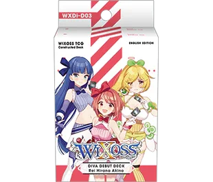 Wixoss Diva Debut Deck: Rei Hirana Akino - TCG Omega