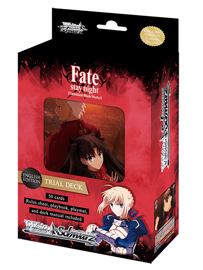 Hotsell New First Edition Weiss Schwarz fate stay night UBW English edition set unopened