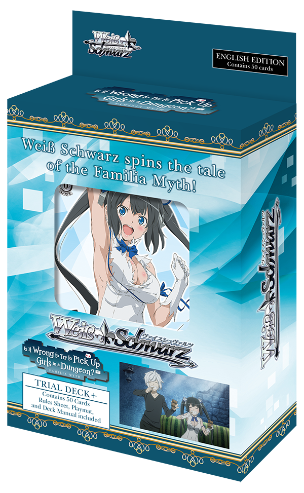 Weiss Schwarz Trial Deck: Is It Wrong to Try to Pick Up Girls in a Dungeon?