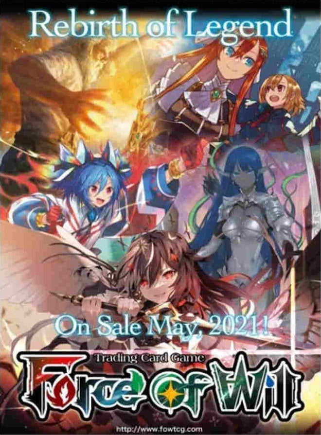 force of will booster box Force of Will: Rebirth of Legend Extra Booster Box – TCG Omega