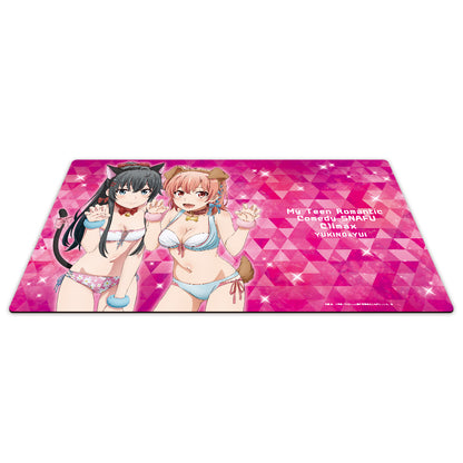 "Yahari Ore no Seishun Love-come wa Machigatteiru. Kan" Yukino & Yui Swimwear Ver. Character Rubber Mat