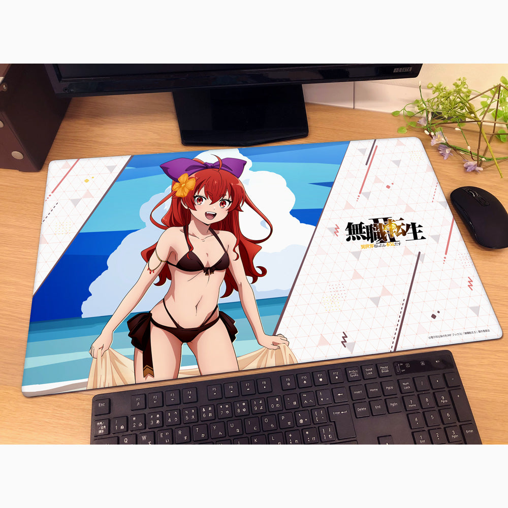 "Mushoku Tensei II: Jobless Reincarnation" Eris / Swimwear Original Illustration Rubber Mat