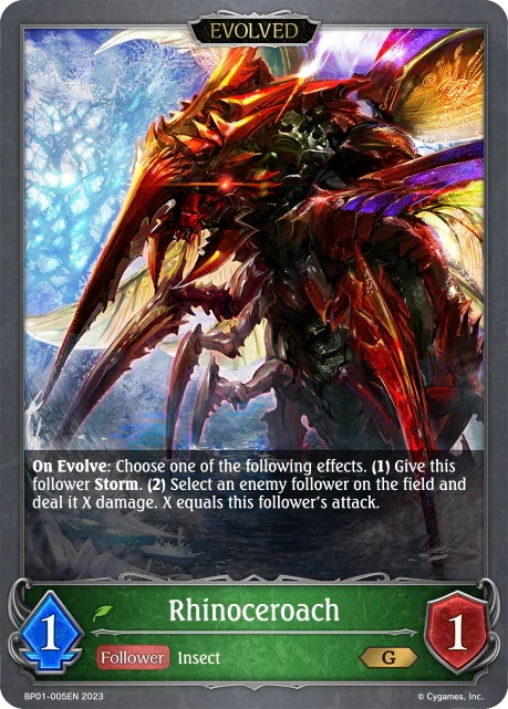 Rhinoceroach (BP01-005EN)