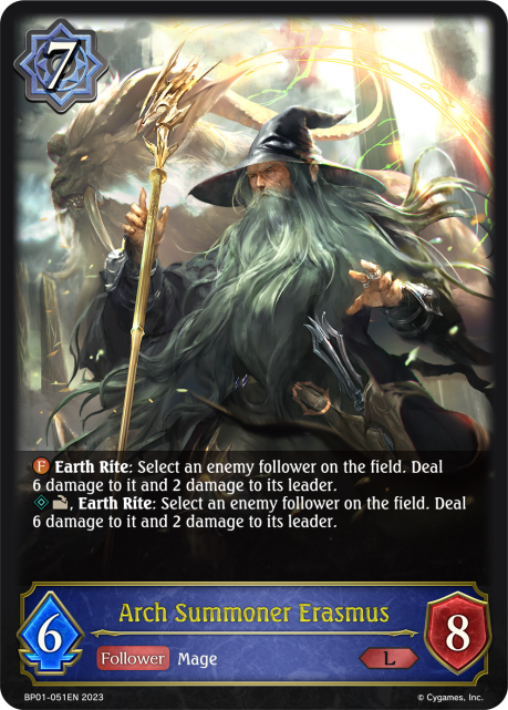 Arch Summoner Erasmus (BP01-051EN)