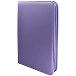 Ultra PRO Vivid 9-Pocket Zippered Binder: Purple - TCG Omega