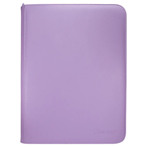 Ultra PRO Vivid 9-Pocket Zippered Binder: Purple - TCG Omega