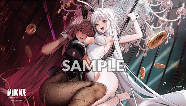 "Goddess of Victory: Nikke" Bunny X 777 Noir & Blanc Playmat [Preorder]