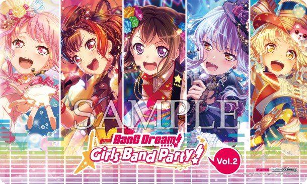 Playmat - BanG Dream! Girls Band Party! Vol.2