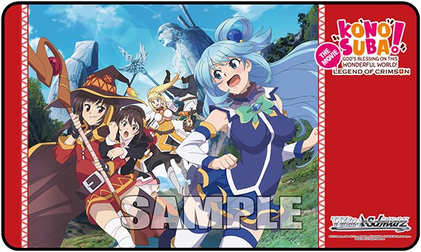 Stitched Playmat - KonoSuba The Movie: Legend of Crimson