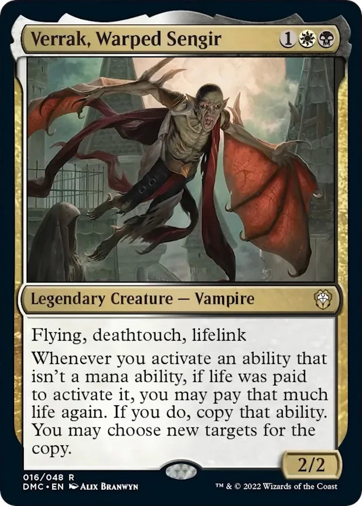 Verrak, Warped Sengir [DMC - 16]