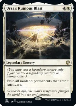 Urza's Ruinous Blast [DMC - 107]