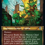 Rulik Mons, Warren Chief (Showcase) [DMU - 316]