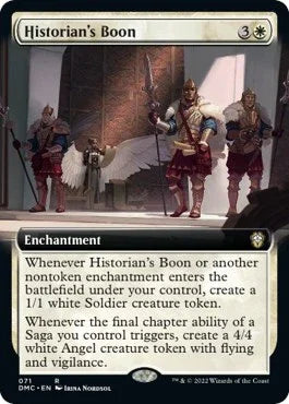 Historian's Boon (Extended Art) [DMC - 71]