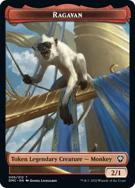 Ragavan // Treasure Double-Sided Token [DMC - 6 // 24]