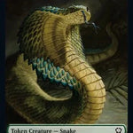 Snake // Egg Double-Sided Token [DMC - 11 // 8]
