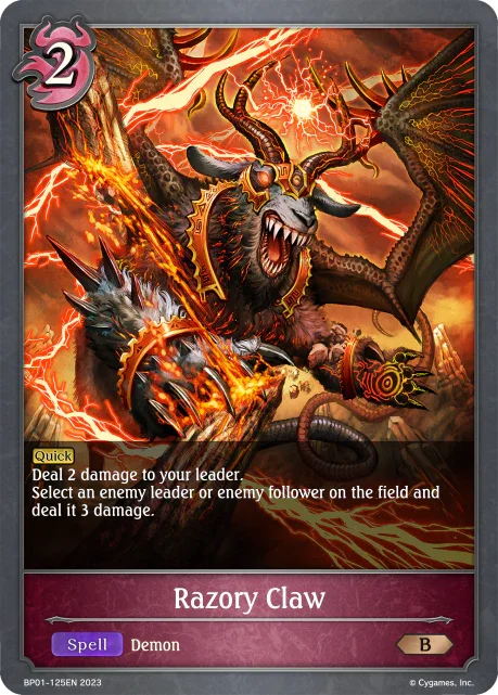 Razory Claw (BP01-125EN)