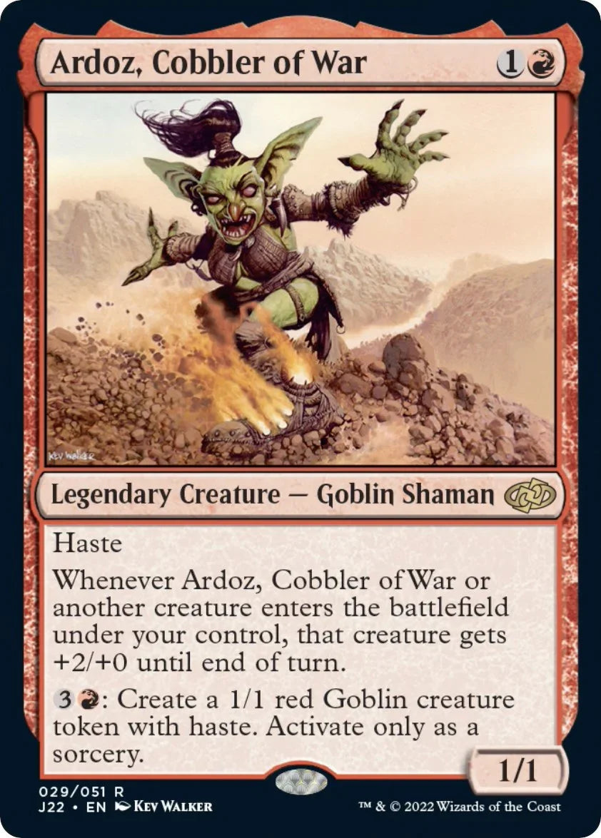 Ardoz, Cobbler of War [J22 - 29]