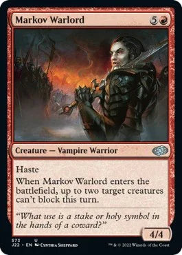 Markov Warlord [J22 - 573]
