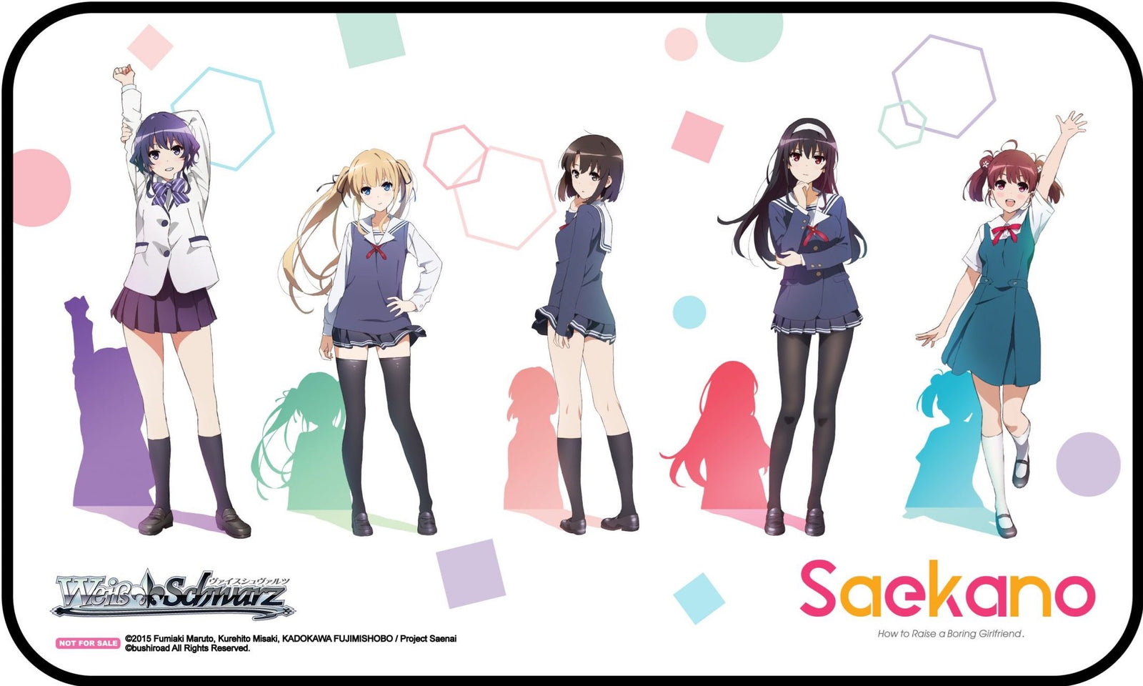 Stitched Playmat - Saekano: How to Raise a Boring Girlfriend